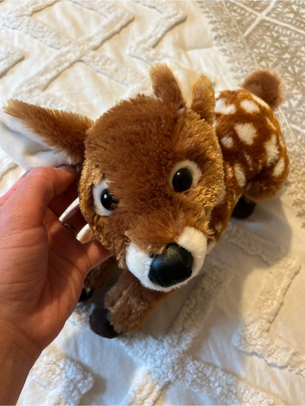 Aurora Fawn Plush Animal - Picture 2 of 6